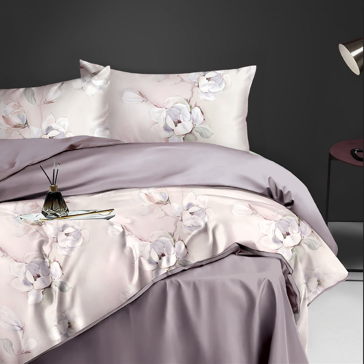 Bloomsbury Luxury Bed Linen - Melia (Soft Pink)