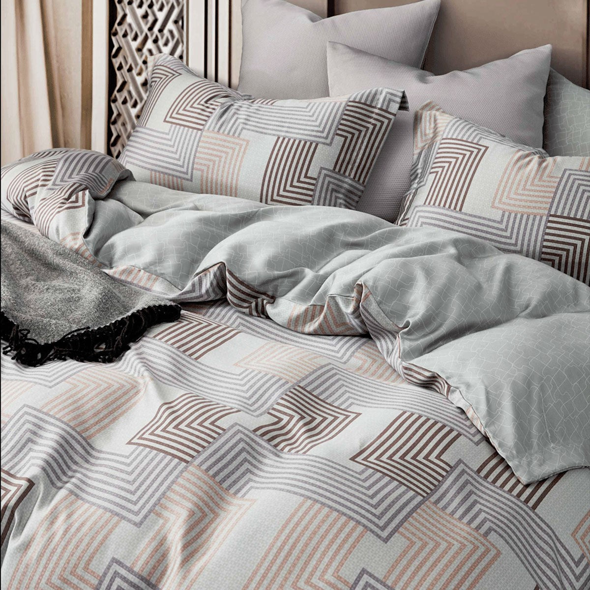 Bloomsbury Bed Linen (Suzanne Sobelle) - Sage