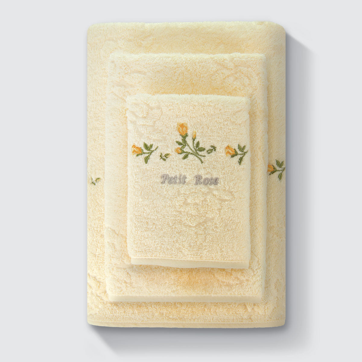 Petit Rose - Combed Cotton Towel (Suzanne Sobelle by Charles Millen)