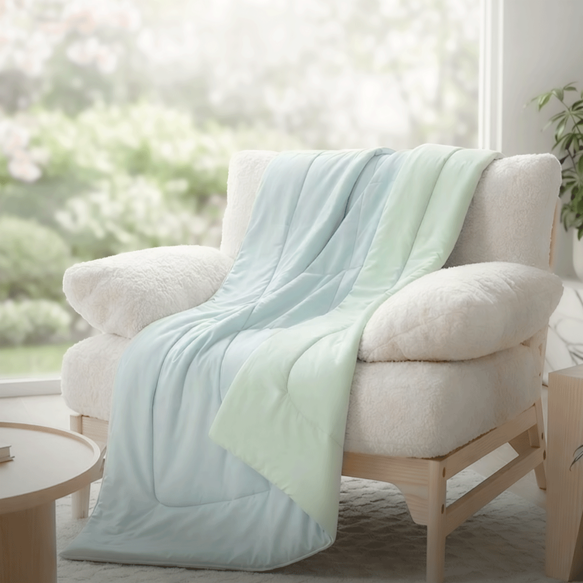 CHARLES MILLEN SUITE GLACIA Cooling Comforter Hotel Quality Comforter Blanket Single, Queen, King Size 1220 Thread Count per 10 sqcm