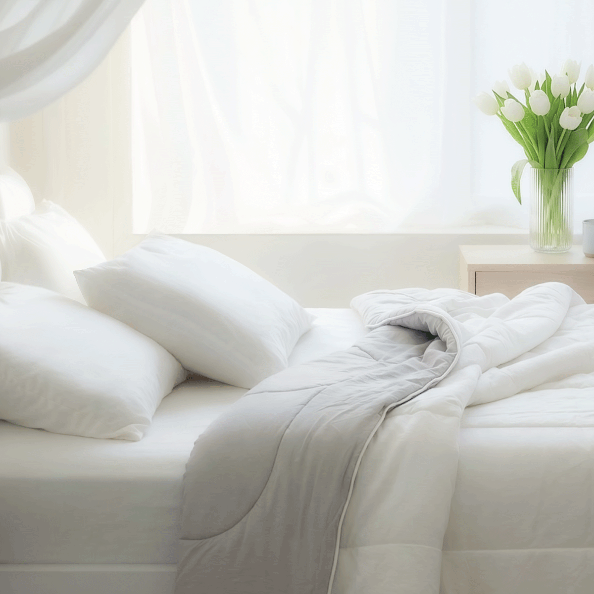 CHARLES MILLEN SUITE GLACIA Cooling Comforter Hotel Quality Comforter Blanket Single, Queen, King Size 1220 Thread Count per 10 sqcm