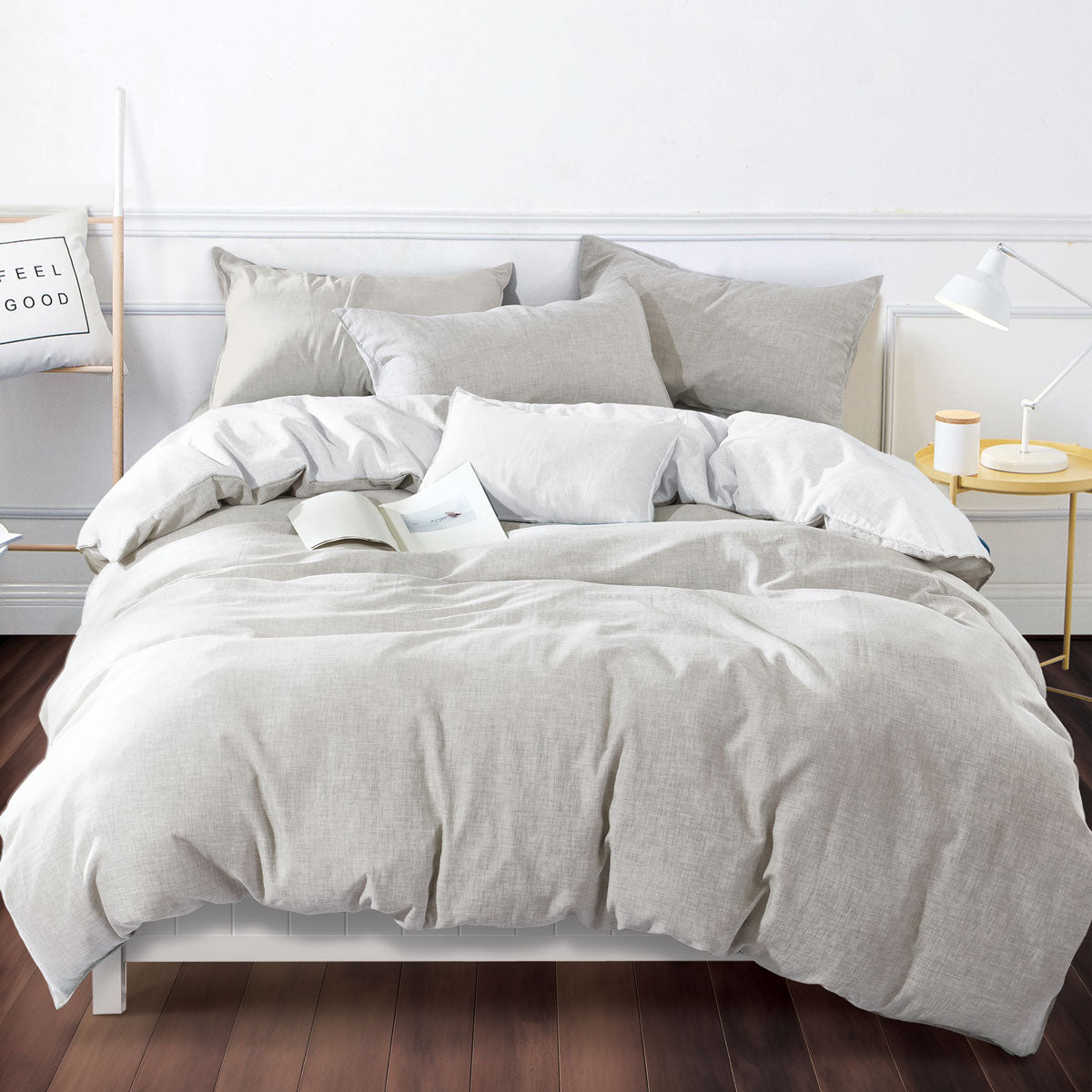 Nuage Collection Bed Linen - Mist Gray