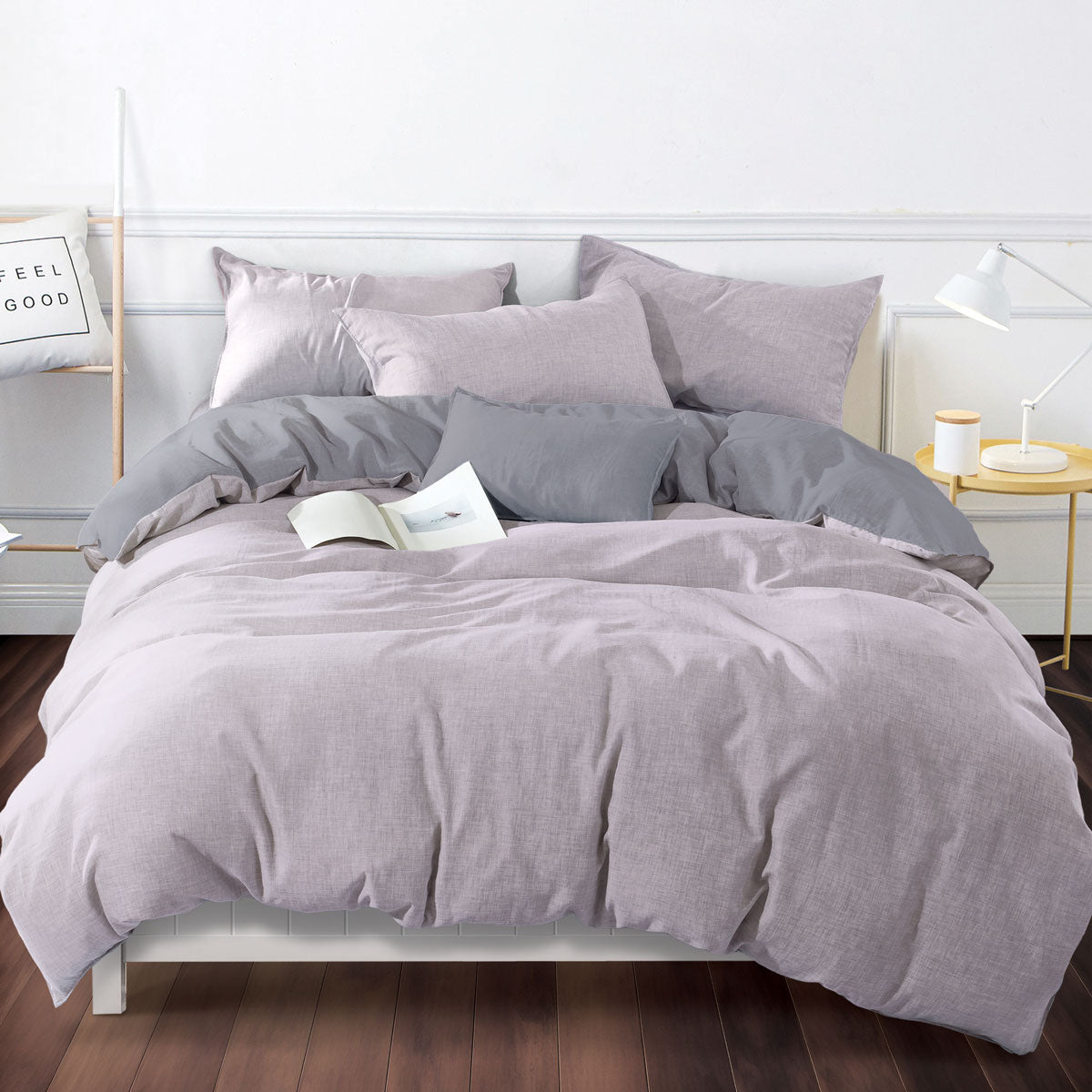 Nuage Collection Bed Linen - Fog Lilac