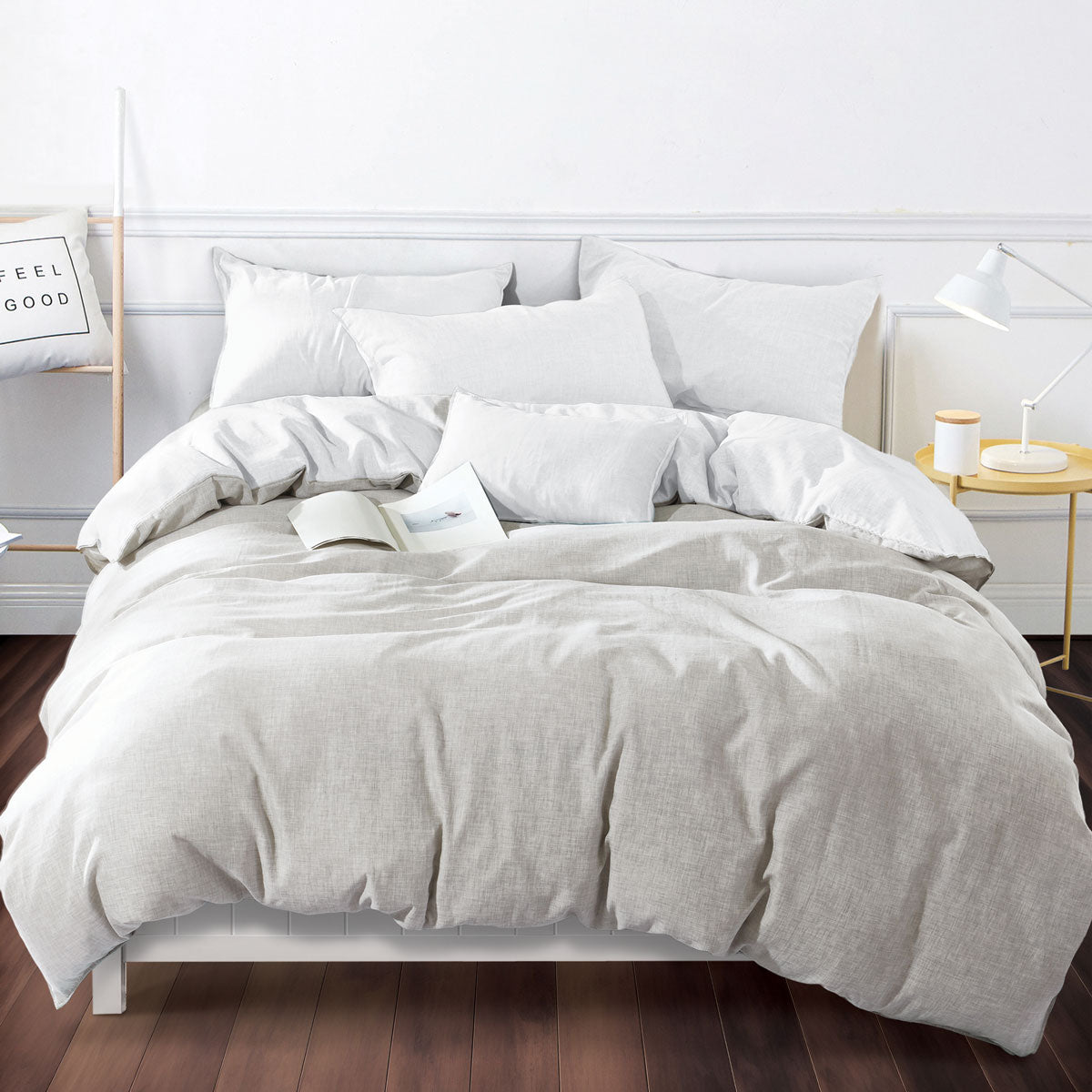 Nuage Collection Comforter - Pebble