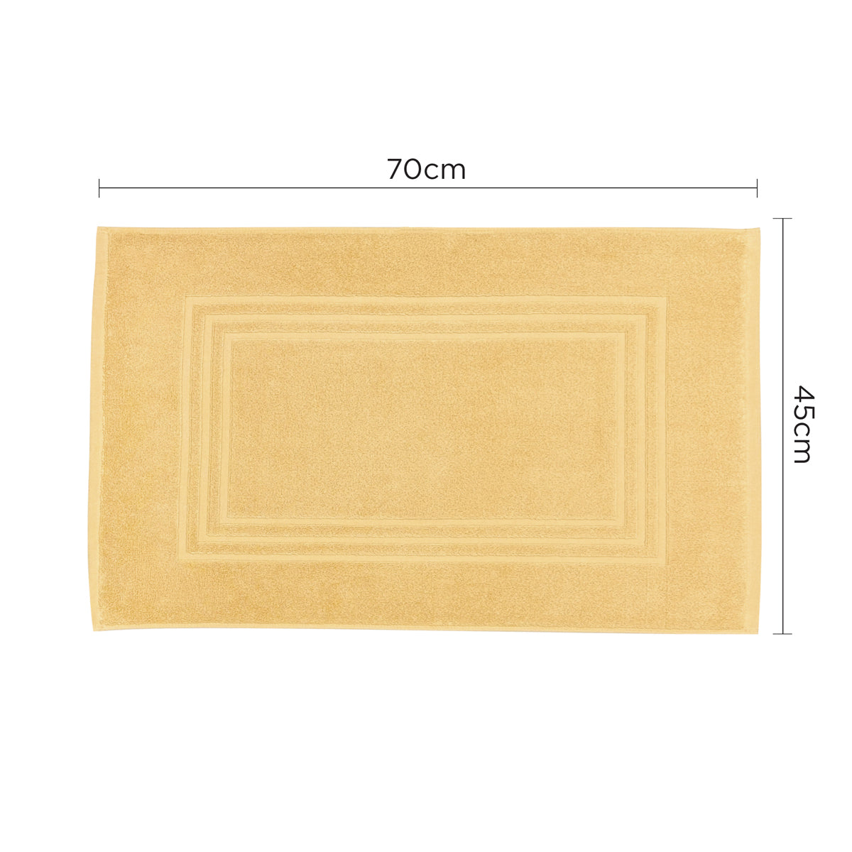 CLASSIQUE - Combed Cotton Terry Mat
