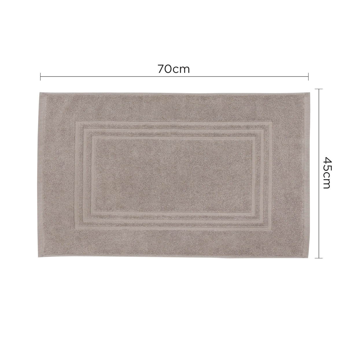 CLASSIQUE - Combed Cotton Terry Mat