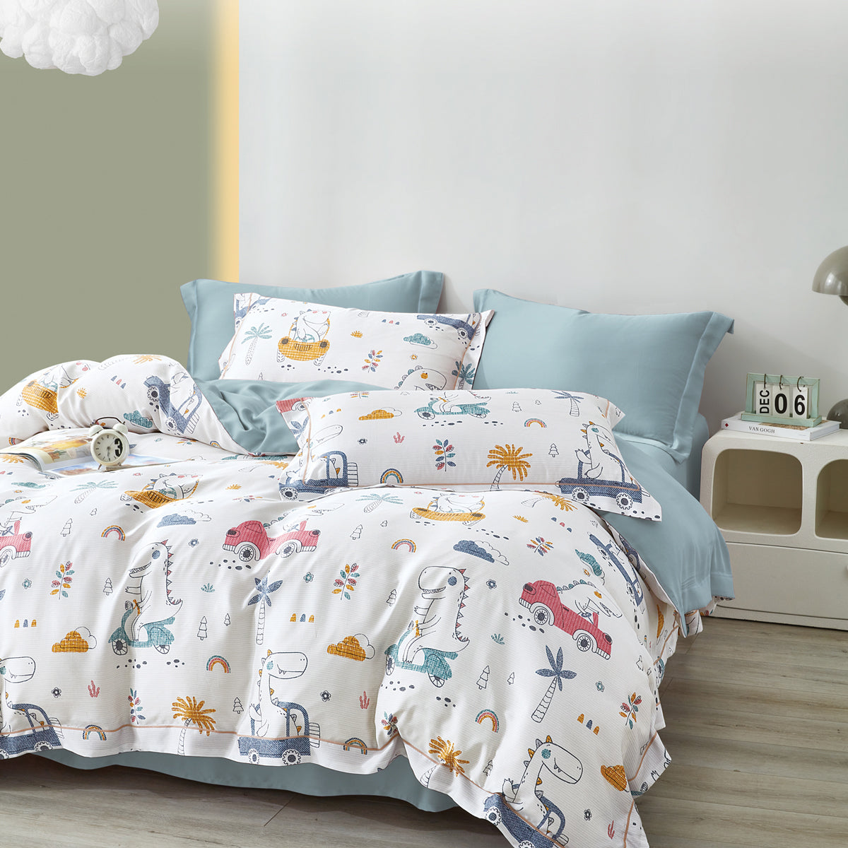 1200 Thread Count Tencel Collection Bed Linen (THE GANG) - EXCURSAURUS
