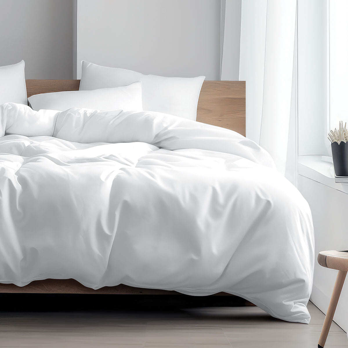 Palette Collection Bed Linen (The Gang) - FROST WHITE