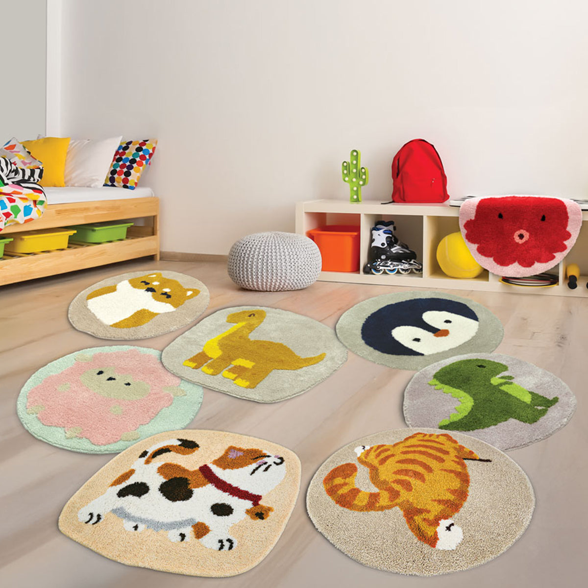 The Gang by CHARLES MILLEN Signature Collection 100% Microfibre Anti-slip Mat – TAPESTRY
