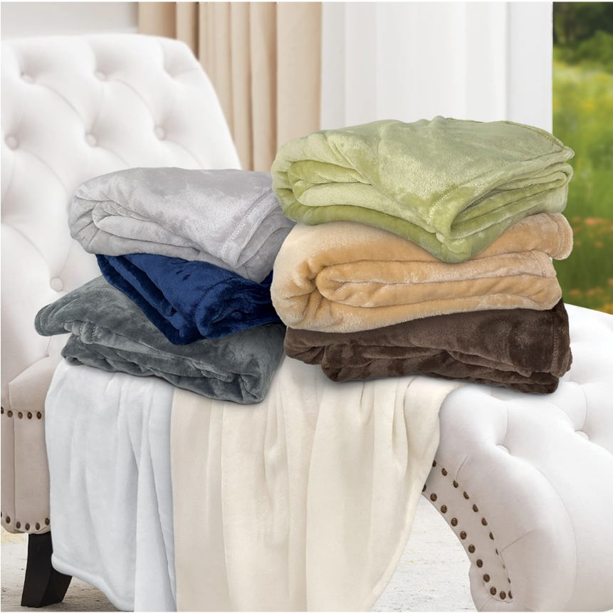 Suzanne Sobelle by Charles Millen  – CLASSIC FLANNEL BLANKET