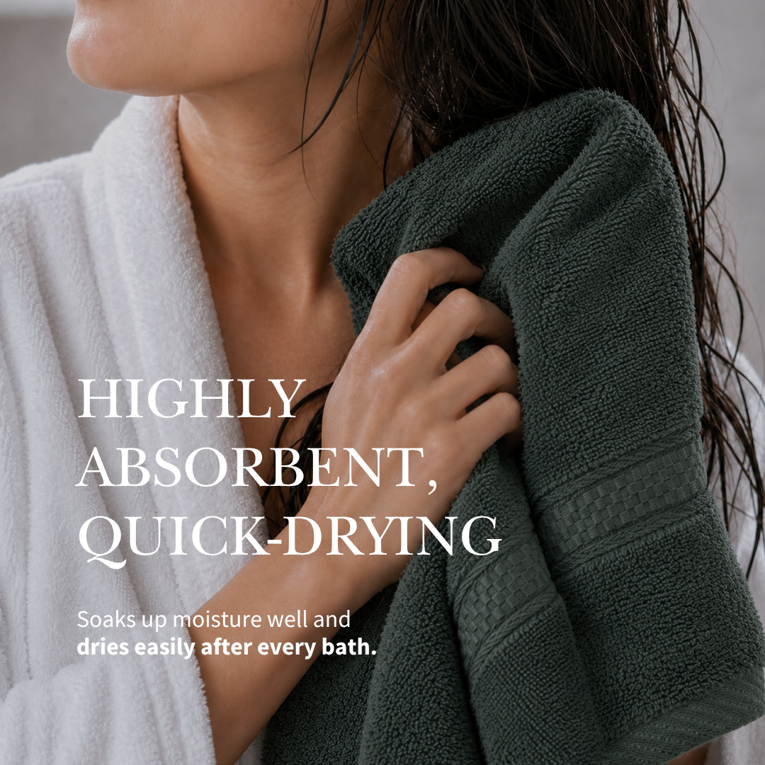 CLASSIQUE - Combed Cotton Towel