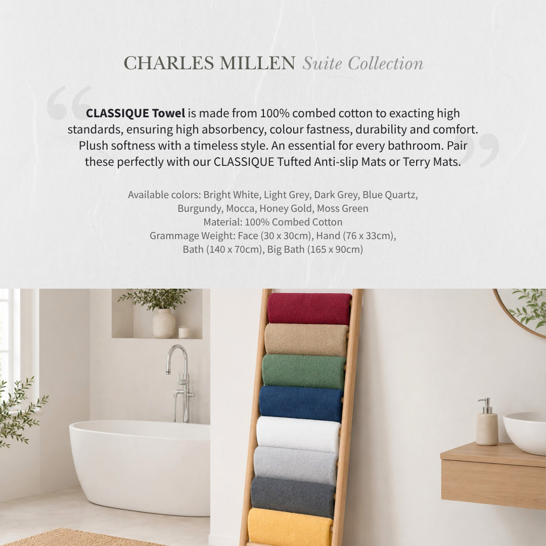 CLASSIQUE - Combed Cotton Towel