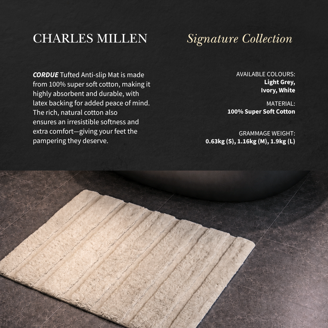 NEW CORDUE - Cotton Tufted Anti-slip Mat
