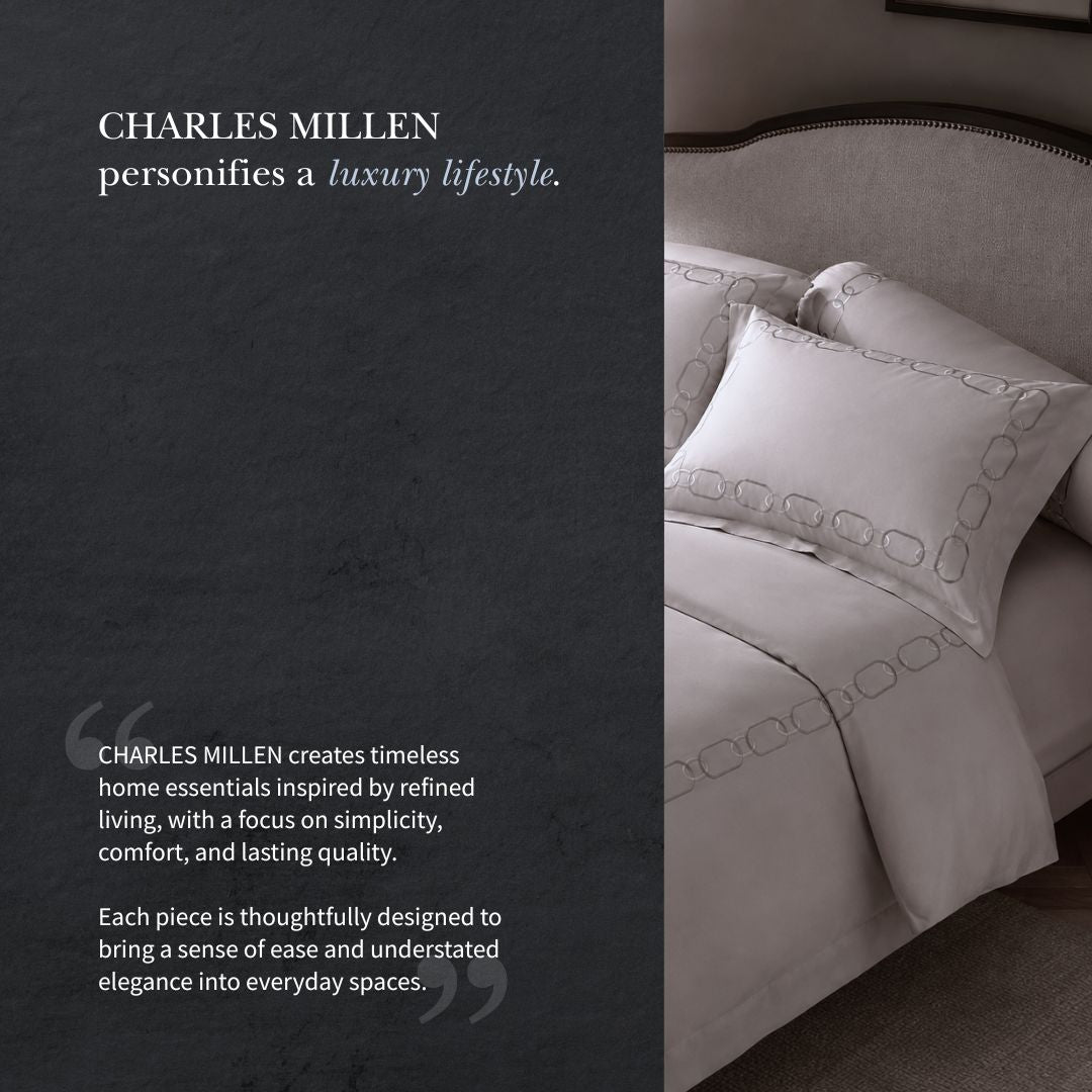 CHARLES MILLEN Signature Vogue Collection 100% Pima Cotton Bed Linen – ELARIA