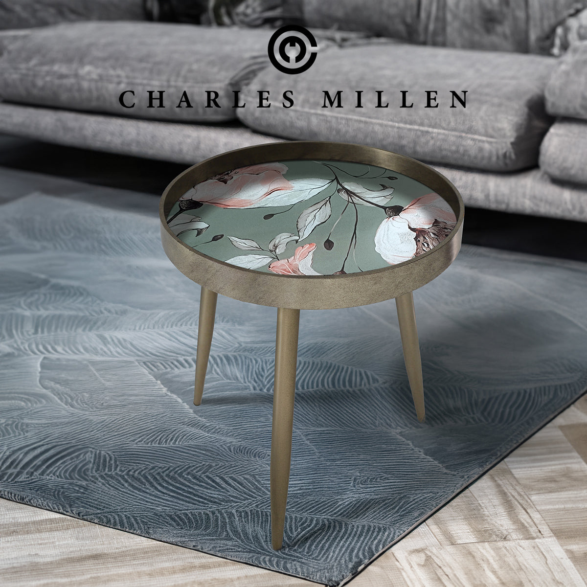 Florvielle Round Accent Table  - (VOILÀ series)
