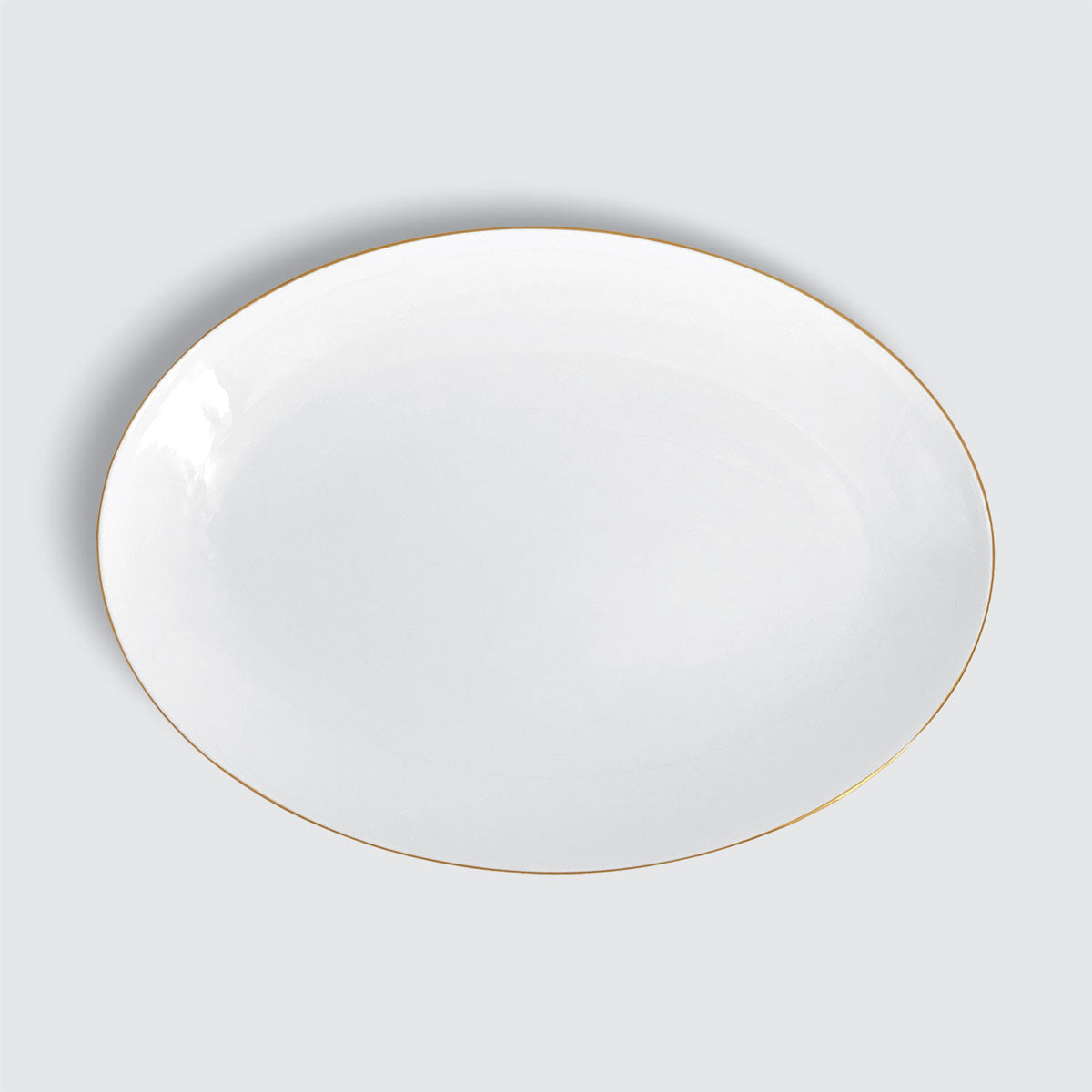 Charles Millen GOLD-19 - 12" Coupe Oval Servicing Plate