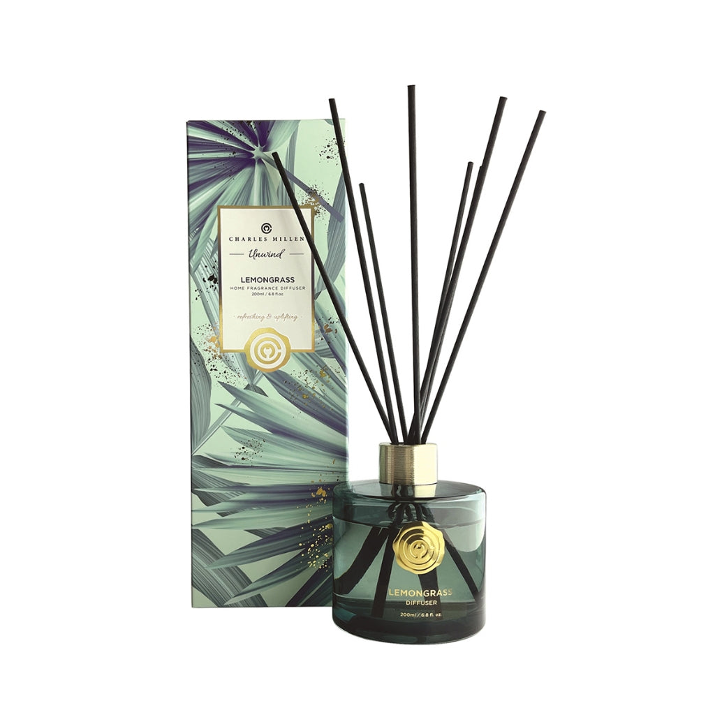 Charles Millen Unwind Home Spa Indulgence [1pc] Diffuser 200ml/ Room Mist 100ml