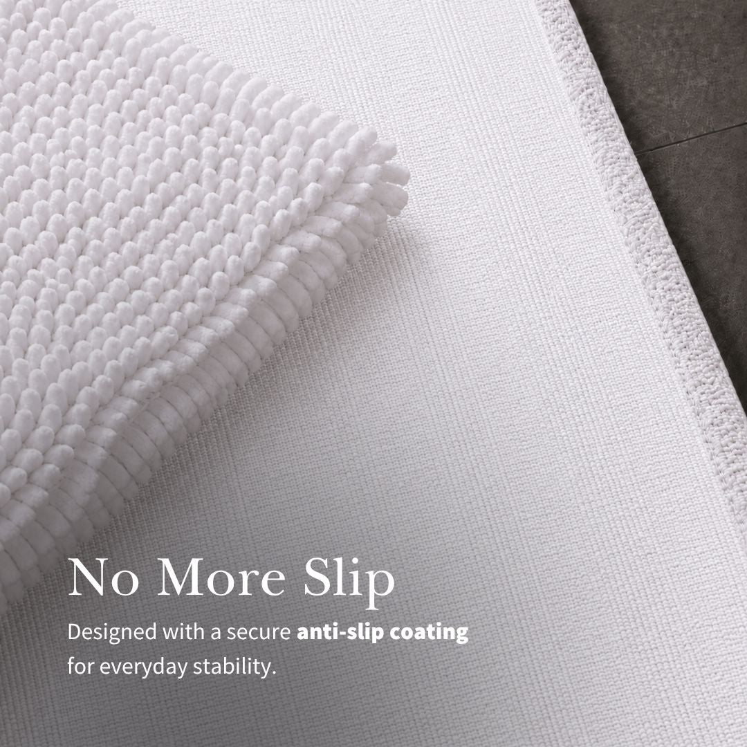 Charles Millen MACIO Ultra Soft - Absorbent Microfibre Antislip Backing Bath Mat