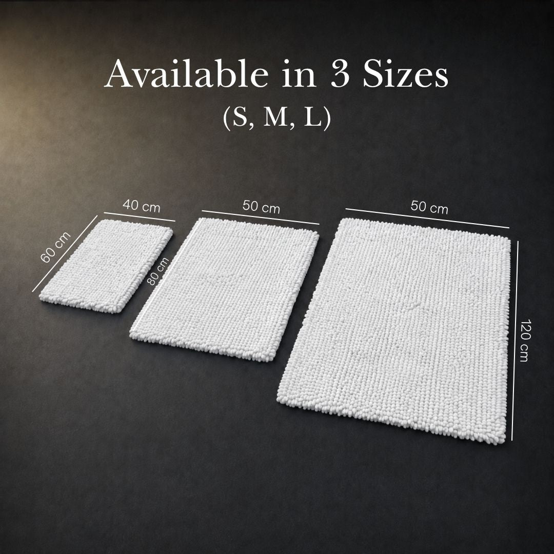 Charles Millen MACIO Ultra Soft - Absorbent Microfibre Antislip Backing Bath Mat