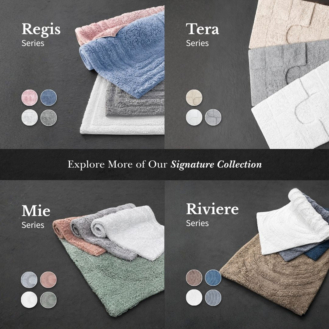 Charles Millen MACIO Ultra Soft - Absorbent Microfibre Antislip Backing Bath Mat