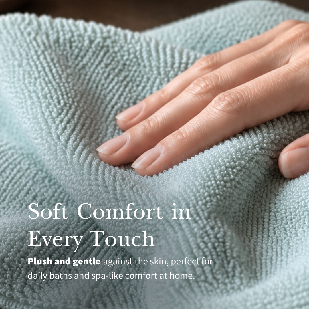MIE air [2pcs] - Turkish Air Cotton Bath Towel