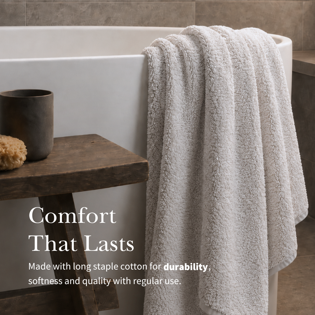 MIE air [2pcs] - Turkish Air Cotton Bath Towel