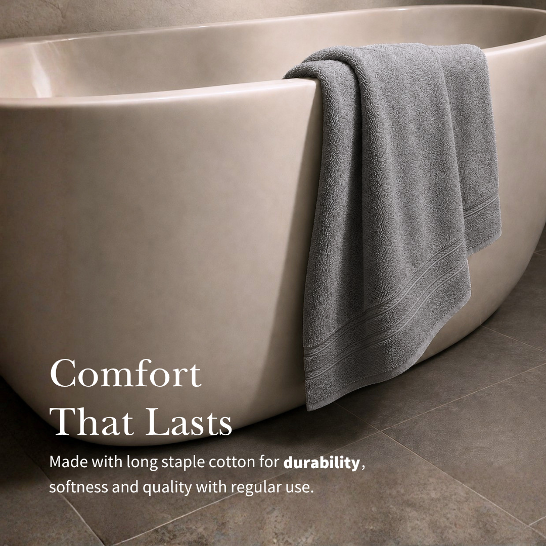 MIE Luxe [2pcs] - Turkish Luxe Cotton Bath Towel