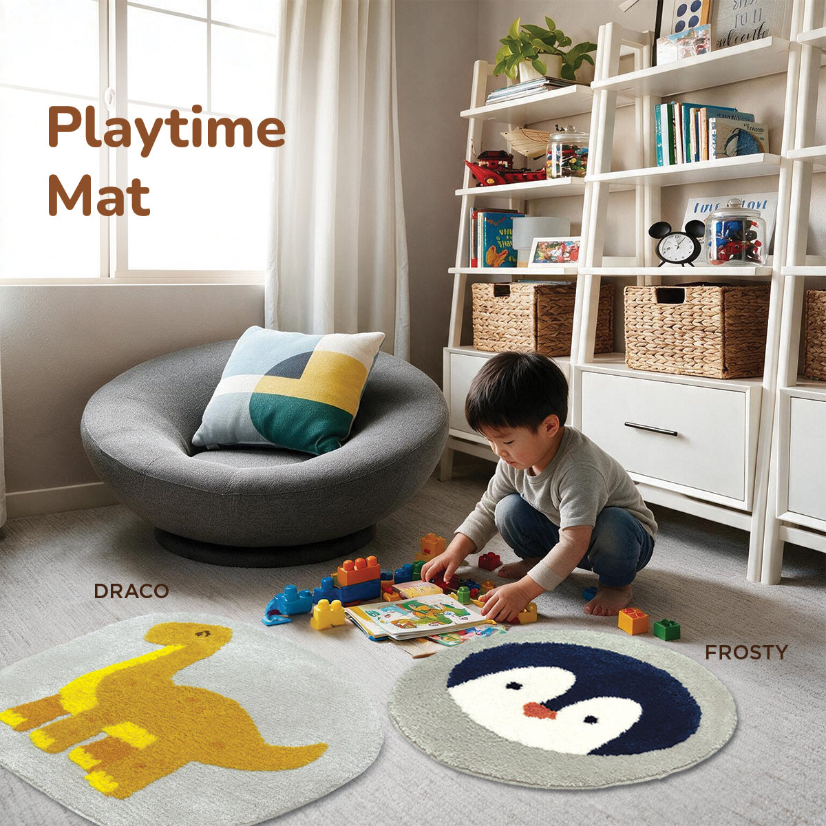 The Gang by CHARLES MILLEN Signature Collection 100% Microfibre Anti-slip Mat – TAPESTRY
