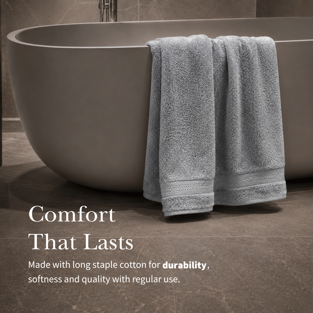 CHARLES MILLEN REMIERE Egyptian Cotton Bath Towel (70x140cm/485g)