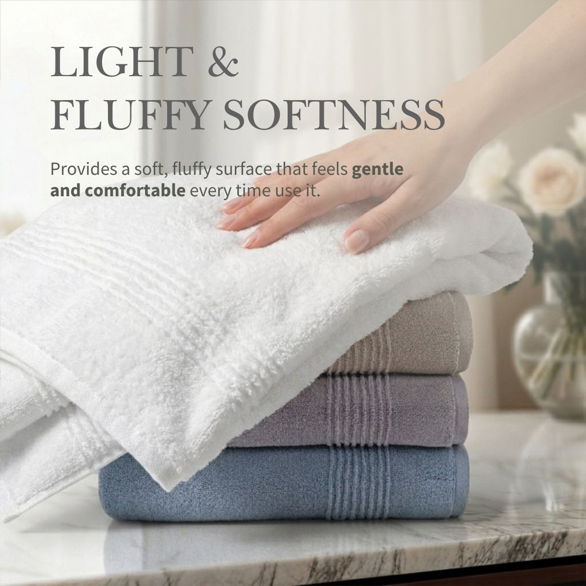 Bundle Deal $77 RIVIÈRE Air Turkish Bath Towel [2pcs] + RIVIÈRE Tufted Mat [2pcs]