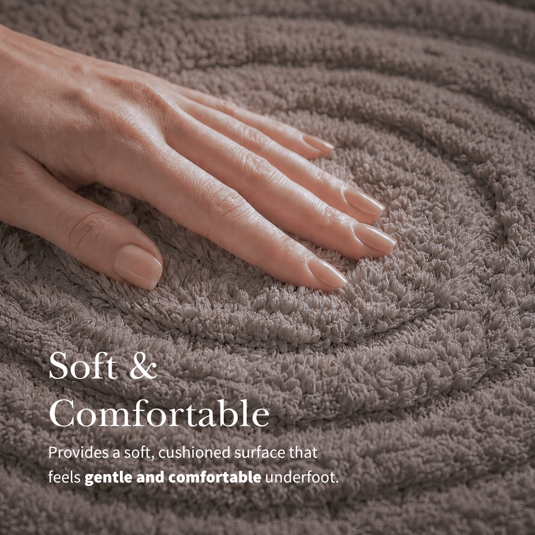 RIVIÈRE - Super Soft Cotton Anti-slip Tufted Mat