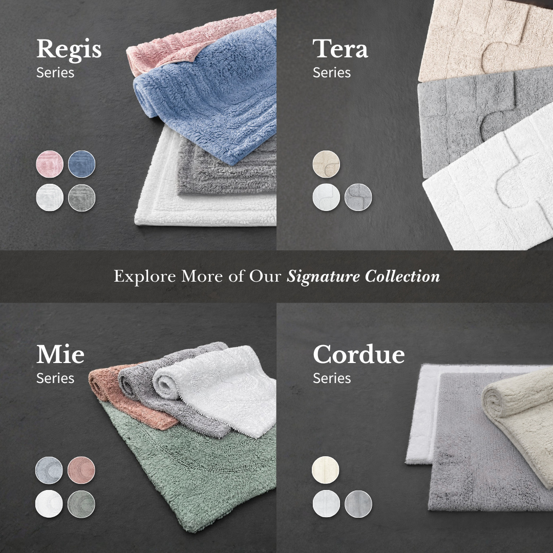 RIVIÈRE - Super Soft Cotton Anti-slip Tufted Mat