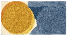 CHARLES MILLEN Signature Collection 100% Microfibre Anti-slip Mat – TAPESTRY