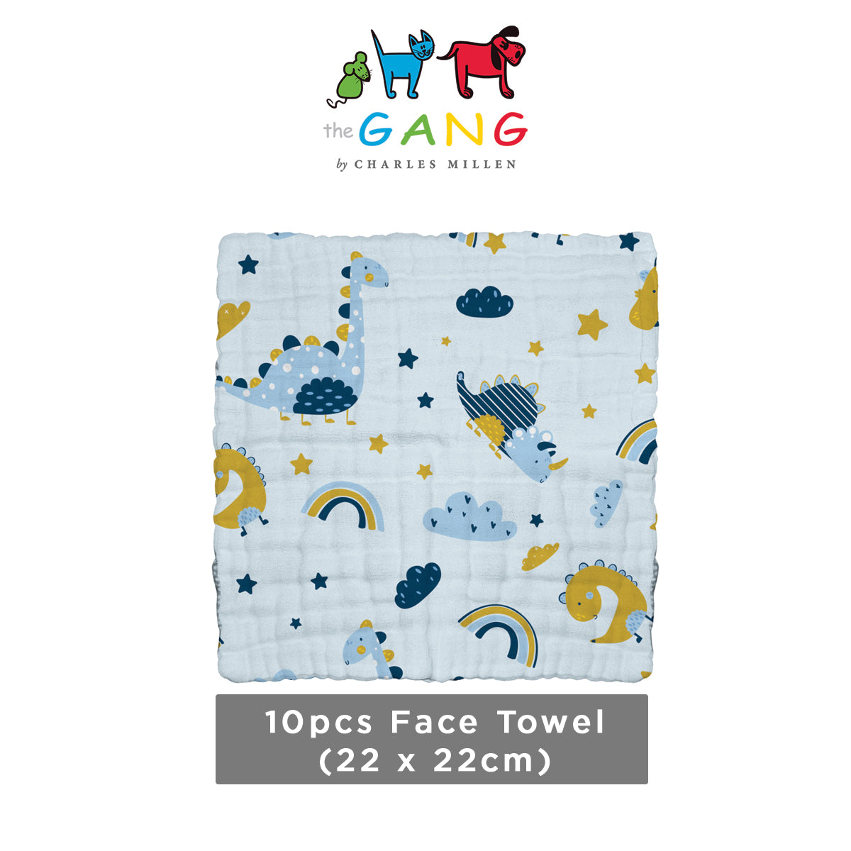 CMTG Gauzy Fabric Towel [Bundle Deal] Ultra Absorbent - Delicate Soft Baby Face Towel, Hand Towel, Bath Towel, Blanket