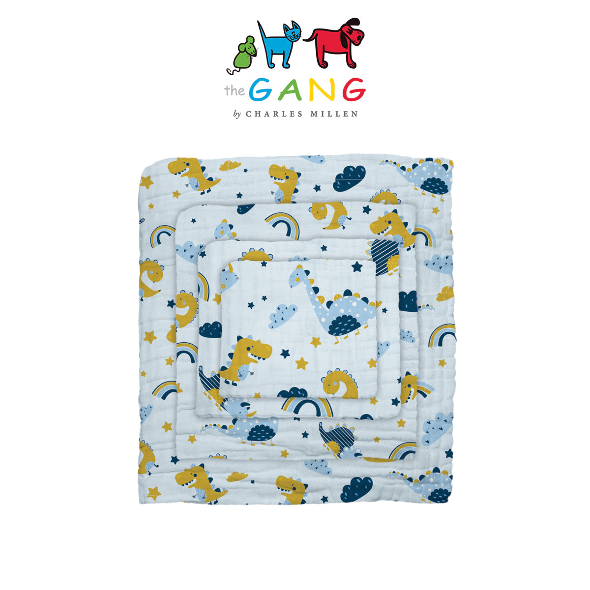 CMTG Gauzy Fabric Towel [Bundle Deal] Ultra Absorbent - Delicate Soft Baby Face Towel, Hand Towel, Bath Towel, Blanket
