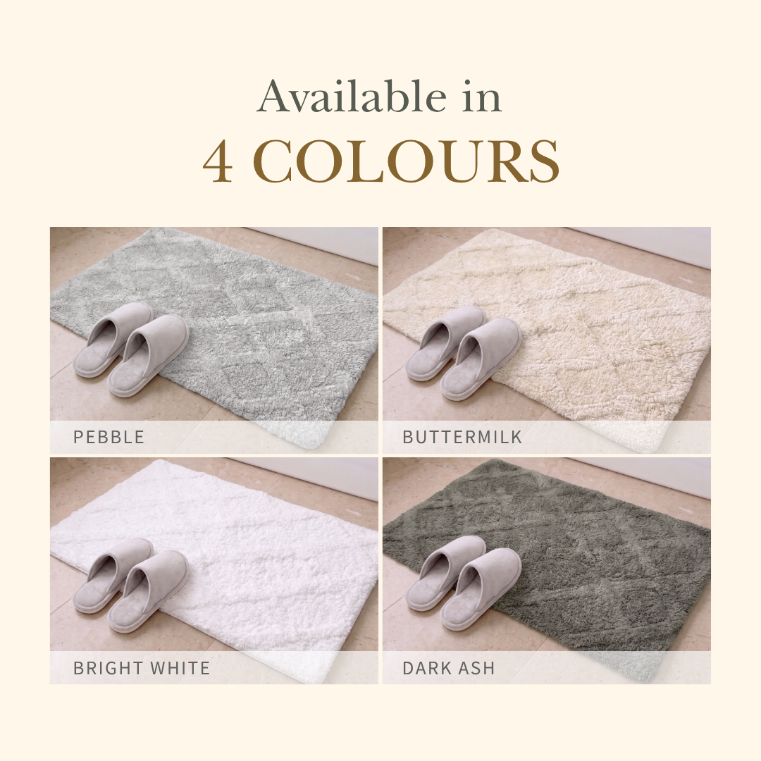 TRELLIS - Super Soft Cotton Tufted Anti-slip Mat