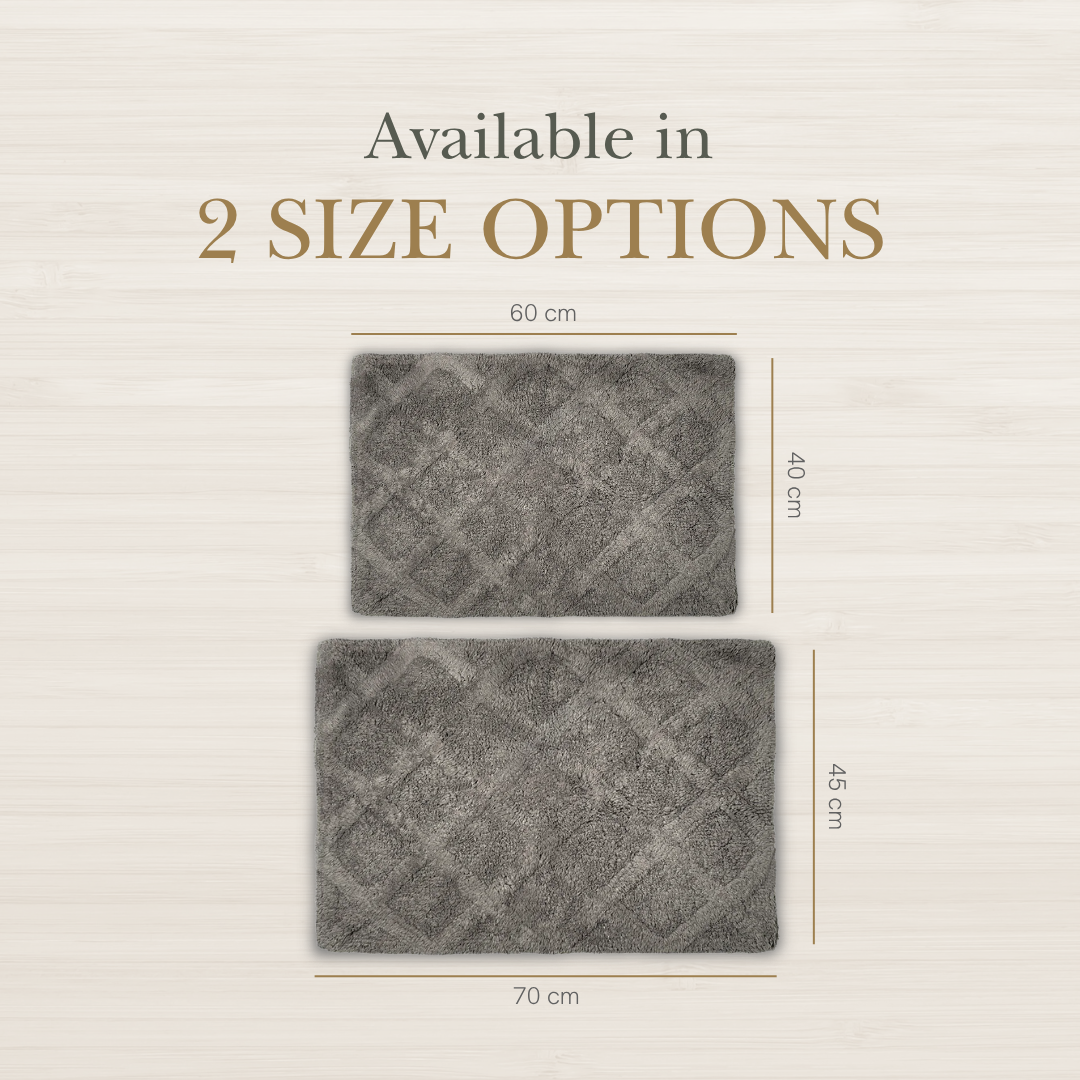 TRELLIS - Super Soft Cotton Tufted Anti-slip Mat