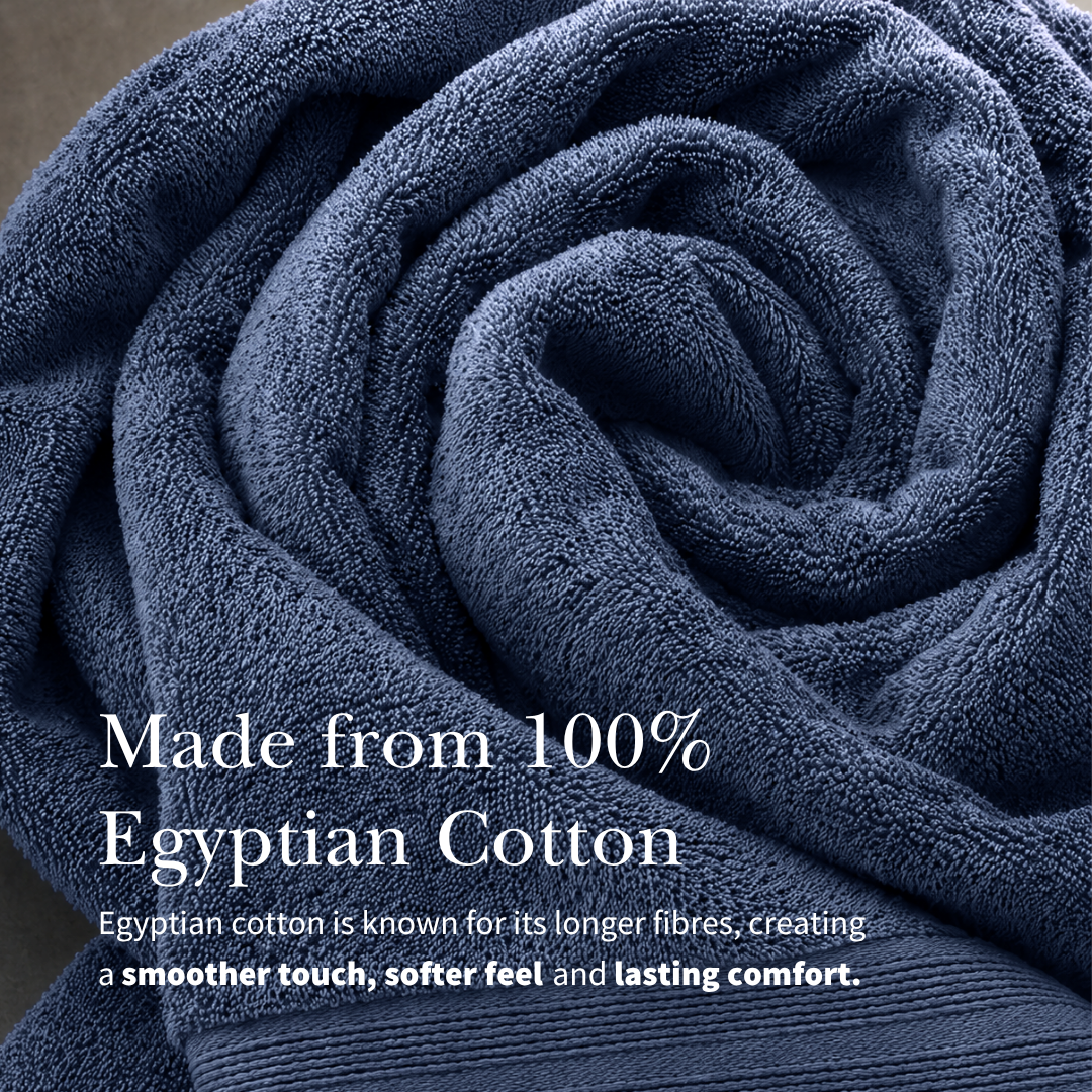 (3pc Face, Hand, Bath Towel set ) Charles Millen Velmont Egyptian Cotton Towel Set