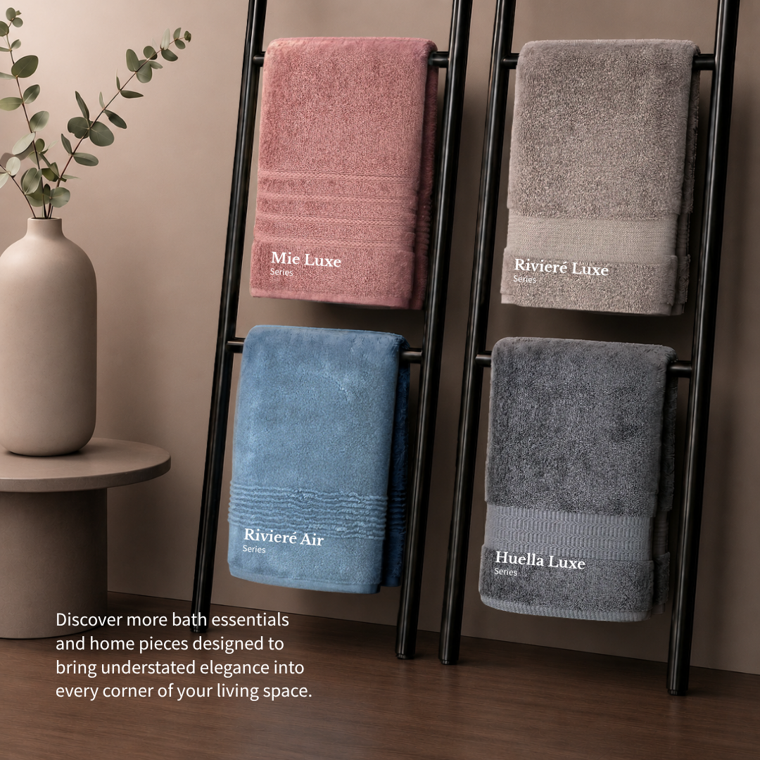 (3pc Face, Hand, Bath Towel set ) Charles Millen Velmont Egyptian Cotton Towel Set